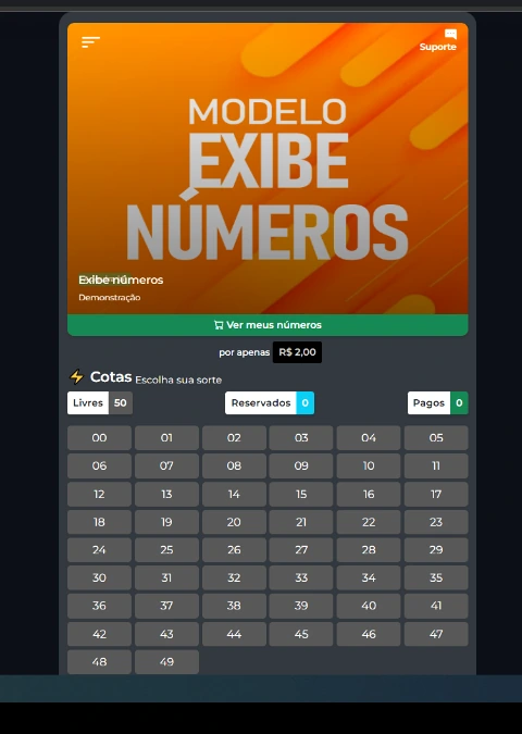 Campanha Exibe Números